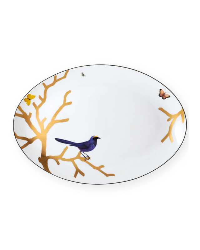 Aux Oiseaux Oval Platter